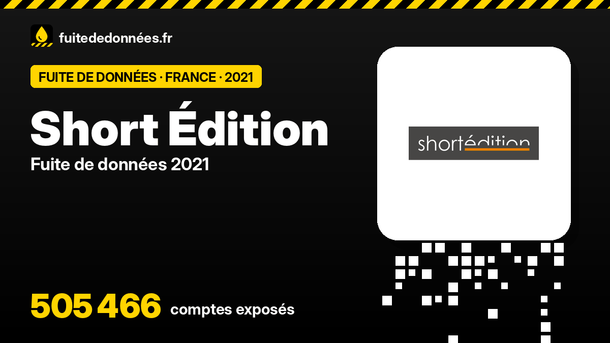 Short Édition : confirmée